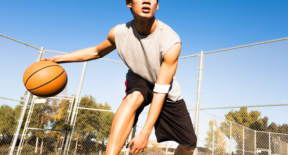 Fit,Male,Playing,Basketball,Outdoor 329000f7e5424c3396e51369bf753bee